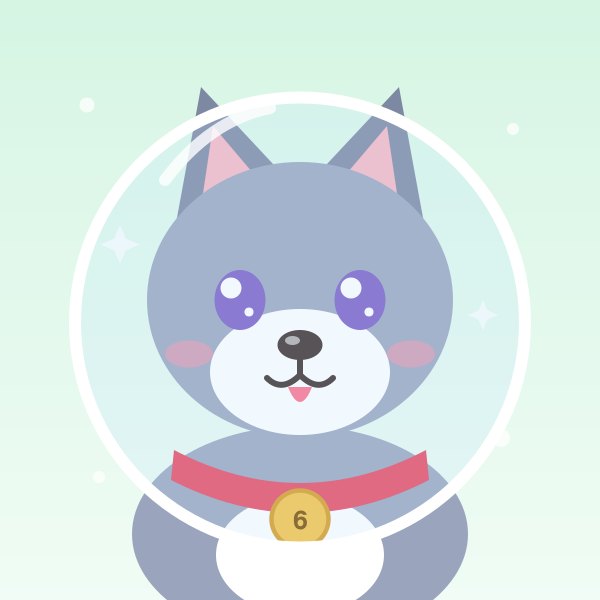 Astronaut pup