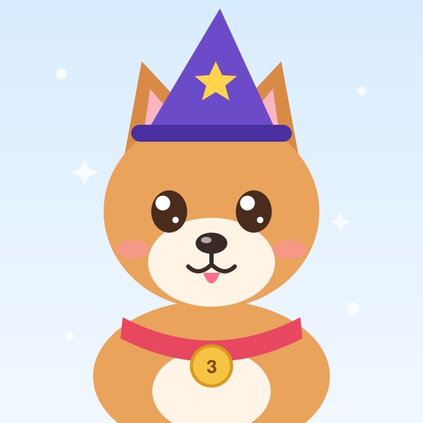 Wizard pup